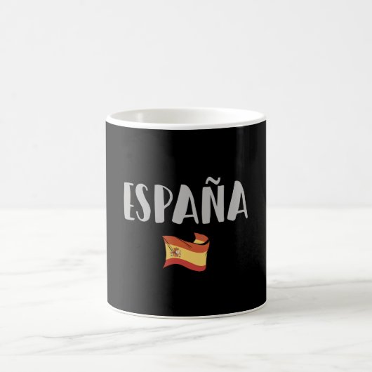 Spain Soccer Football Fan Shirt Flag コーヒーマグカップ (中央)