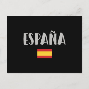 Spain Soccer Football Fan Shirt Flag Postcard ポストカード