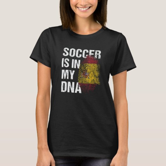 Spain Soccer Spanish Football España Futbol 2 Tシャツ (正面)