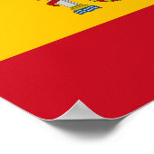 Spain – Spanish Flag ポスター (角)