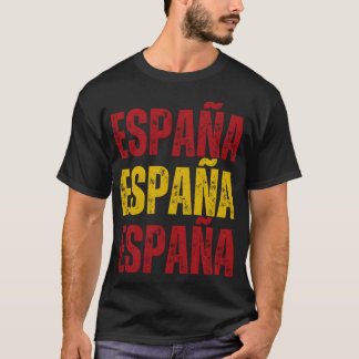 Spain  Spanish pride girl Tシャツ