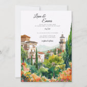 Spain Spanish Wedding Invitation 招待状 (正面)