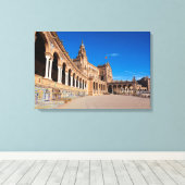 Spain square, Sevilla キャンバスプリント (インサイチュ (ウッドフロア))