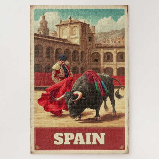 Spain Travel ジグソーパズル (縦)