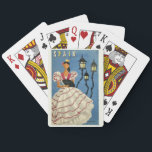 SPAIN Vintage Travel遊のカード トランプ<br><div class="desc">ヴィンテージ旅行ポスターのパブリックドメイン画像で作られる。"it"機能カスタマイズを使用して、自分の希望する文字を追加もしできる。このデザインの他のアイテムについては、ストアを参照。</div>