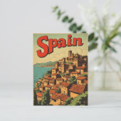 SPAIN VINTAGE TRAVEL POSTCARD ポストカード (スタンド正面)