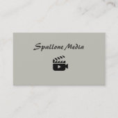 Spallone媒体の生産の名刺 名刺 (正面)