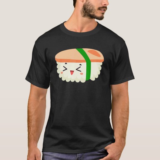Spam Musubi Food Instruction Diagram Japanese Hawa Tシャツ (正面)
