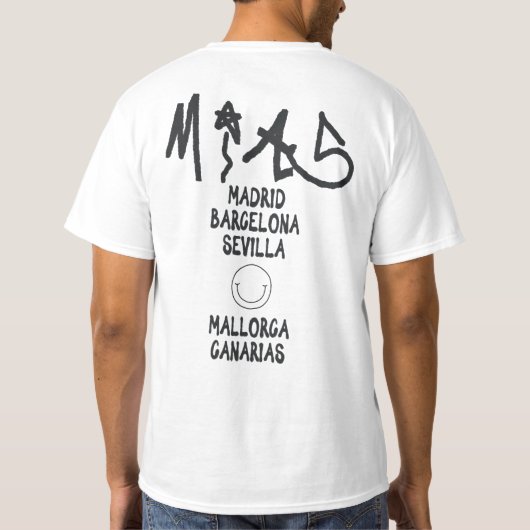 Spanglish Tee Tシャツ (裏面)