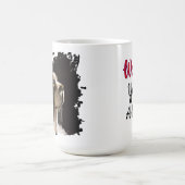 Spaniel dog love mug  コーヒーマグカップ (中央)