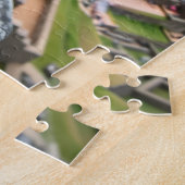 Spaniel In Sweater Machu Picchu ジグソーパズル (側面)