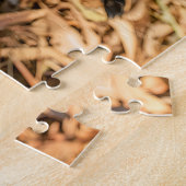 Spaniel Selfie With Kangaroo ジグソーパズル (側面)