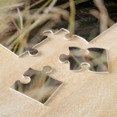 Spaniel vs Lion In Savanna ジグソーパズル (側面)