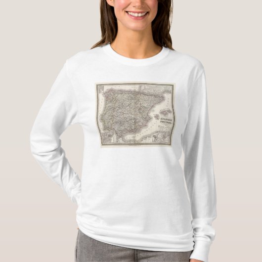 Spanien、ポルトガル Tシャツ (正面)