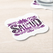 Spanien Urlaub und Feier  "SALUD" -  Prost ペーパーコースター (アングル)