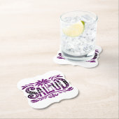 Spanien Urlaub und Feier  "SALUD" -  Prost ペーパーコースター (インサイチュ)