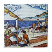 Spanische Fliese Fischer タイル (正面)