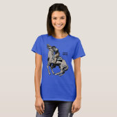 Spanish American War Rough Riders Soldier on Horse Tシャツ (正面フル)