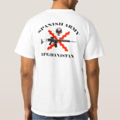 SPANISH ARMY Tシャツ (裏面)