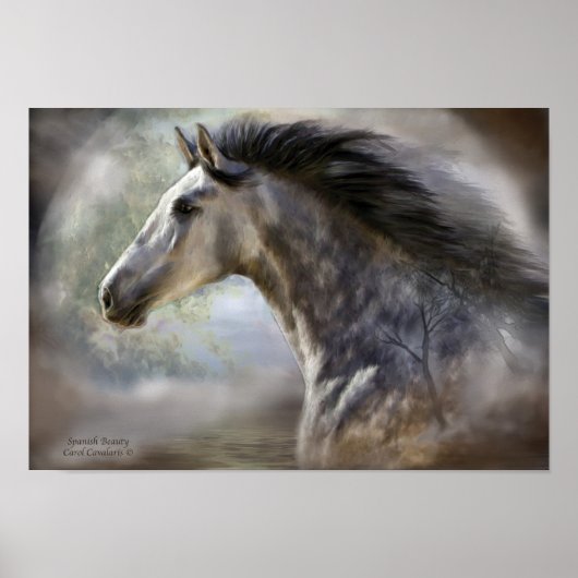 Spanish Beauty Art Poster/Print ポスター (正面)