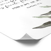 Spanish bible verse Isaias 9 6 ポスター (角)