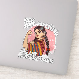 Spanish Bilingual Teacher ESL Maestra Bilingüe  シール