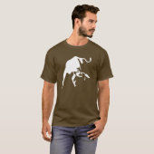 Spanish Bull Silhouette T-Shirt - Fierce Toro Tシャツ (正面フル)