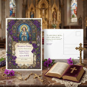 Spanish Catholic Reserva la Fecha Christian ポストカード