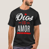 Spanish Christian camisas cristianas en espanol 1  Tシャツ (正面)
