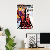 Spanish Civil War Popular Front Poster All ポスター (ホームオフィス)