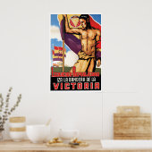 Spanish Civil War Popular Front Poster The ポスター (キッチン)