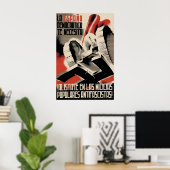 Spanish Civil War Poster Democratic Spain needs ポスター (ホームオフィス)