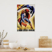 Spanish Civil War Poster Madrid is Invincible, UGT ポスター (キッチン)