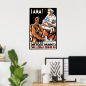 Spanish Civil War Poster Mother, your sons are ポスター (ホームオフィス)