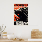 Spanish Civil War Poster Our common objective ポスター (キッチン)