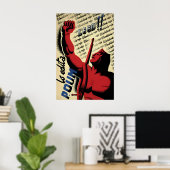 Spanish Civil War Poster POUM LEED ポスター (ホームオフィス)
