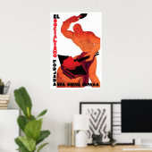 Spanish Civil War Poster Socialism will forge a ポスター (ホームオフィス)