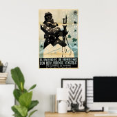 Spanish Civil War Poster Winter is Another Enemy ポスター (ホームオフィス)