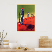 Spanish Civil War Propaganda Poster Basque ポスター (キッチン)