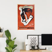 Spanish Civil War Propaganda Poster CNT ポスター (ホームオフィス)