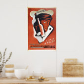 Spanish Civil War Propaganda Poster CNT ポスター (キッチン)