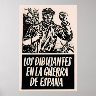 Spanish Civil War Propaganda Poster The artists ポスター