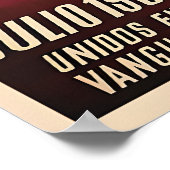 Spanish Civil War Propaganda Poster Unity in the ポスター (角)