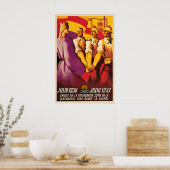 Spanish Civil War Propaganda Poster Unity in the ポスター (キッチン)