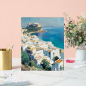 Spanish coastal town  アクリルサイン (ウェディング)