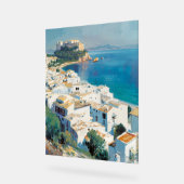 Spanish coastal town  アクリルサイン (傾斜)