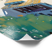 Spanish coastal town  ポスター (コーナー)