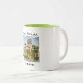 Spanish Colonial Tower, Clock Tower, Santa Barbara ツートーンマグカップ (正面右)