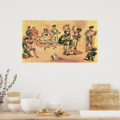 Spanish Dancers, 1862 ポスター (キッチン)