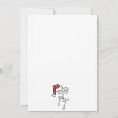 Spanish Fiesta De Navidad Christmas Cocktail Party 招待状 (裏面)